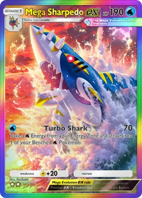 Mega Sharpedo ex · Ruler of the Skies