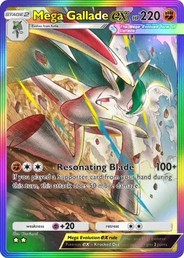 Mega Gallade ex · Ruler of the Skies