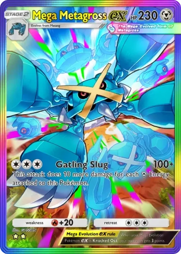 Mega Metagross ex · Ruler of the Skies