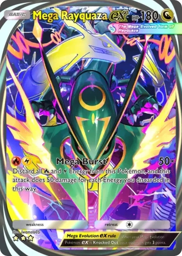 Mega Rayquaza ex · Ruler of the Skies
