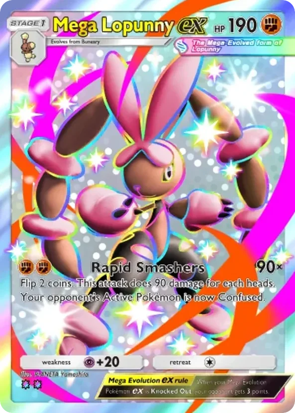 Mega Lopunny ex · Ruler of the Skies