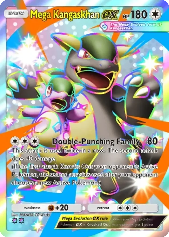Mega Kangaskhan ex · Ruler of the Skies