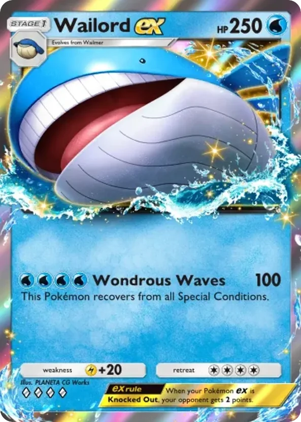 Wailord ex · Ruler of the Skies