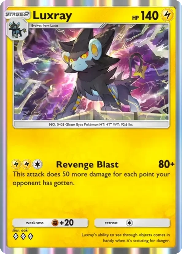 Luxray · Ruler of the Skies