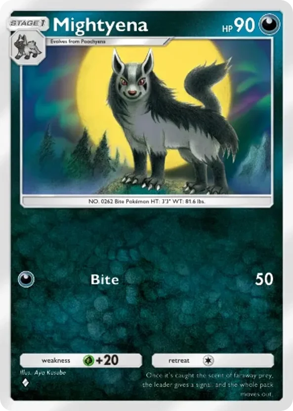 Mightyena · Ruler of the Skies