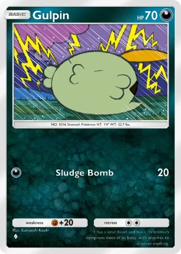 Gulpin · Ruler of the Skies
