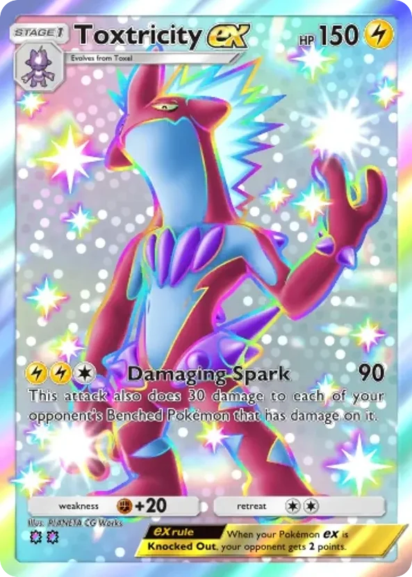 Toxtricity ex · Team Rocket's Ambition