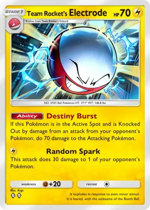 Team Rocket's Electrode · Team Rocket's Ambition