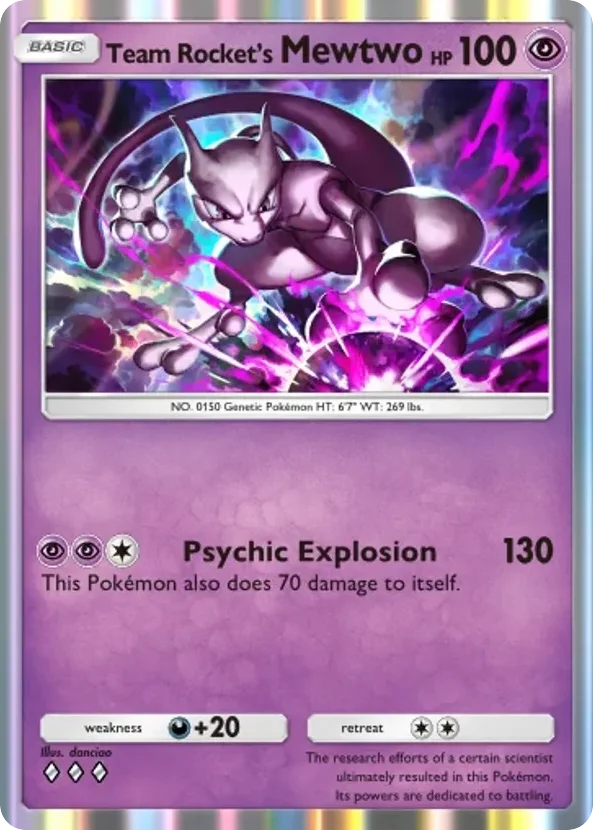 Team Rocket's Mewtwo · Team Rocket's Ambition