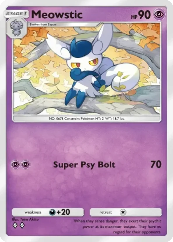 Meowstic · Team Rocket's Ambition