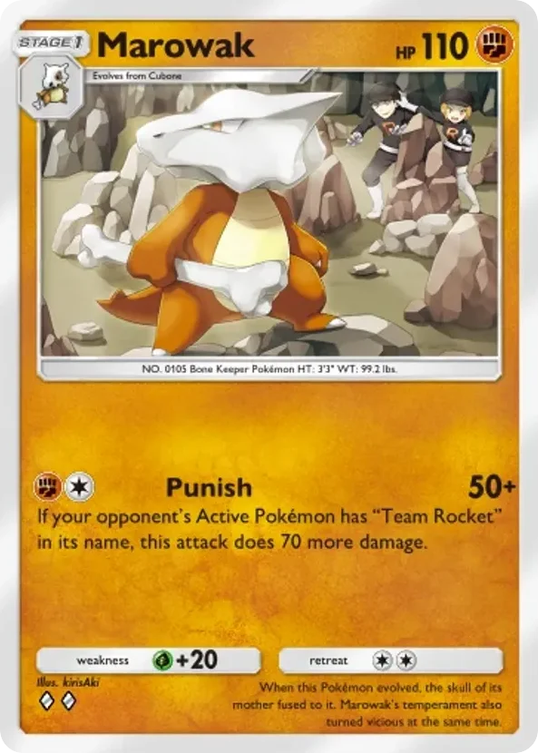 Marowak · Team Rocket's Ambition