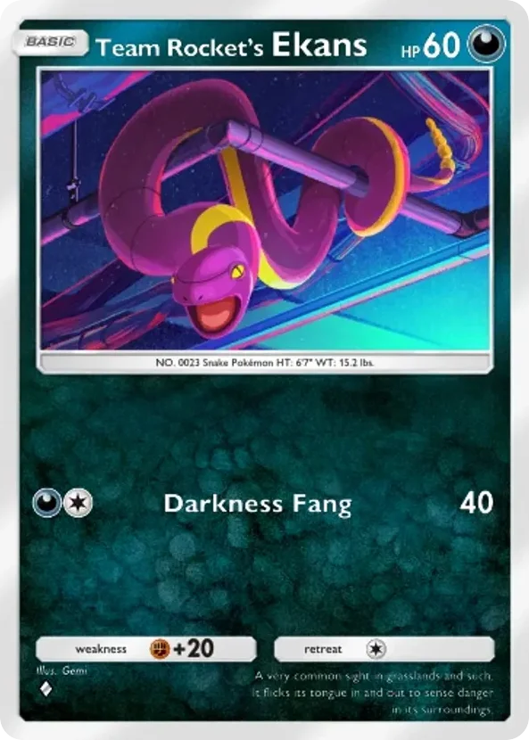 Team Rocket's Ekans · Team Rocket's Ambition