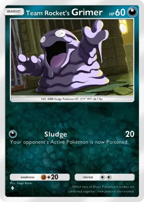 Team Rocket's Grimer · Team Rocket's Ambition