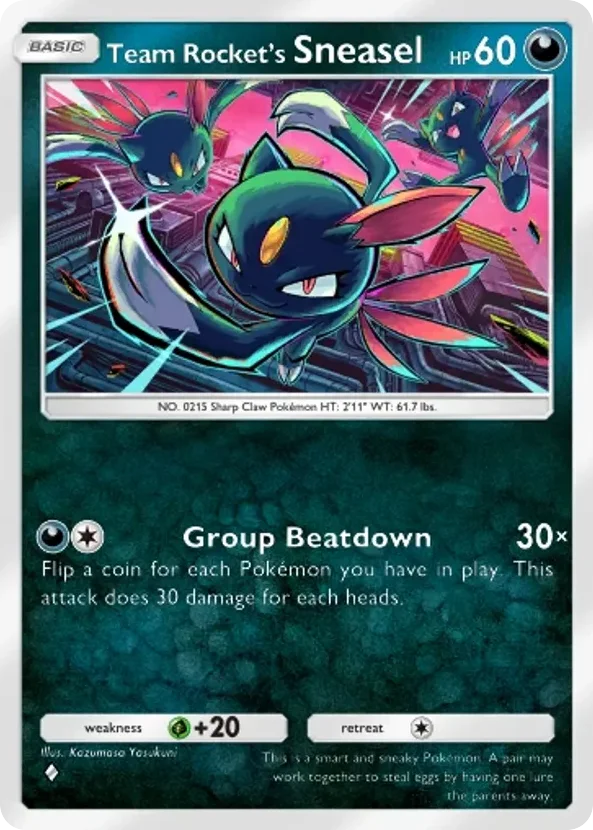 Team Rocket's Sneasel · Team Rocket's Ambition