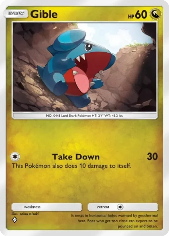 Gible · Team Rocket's Ambition