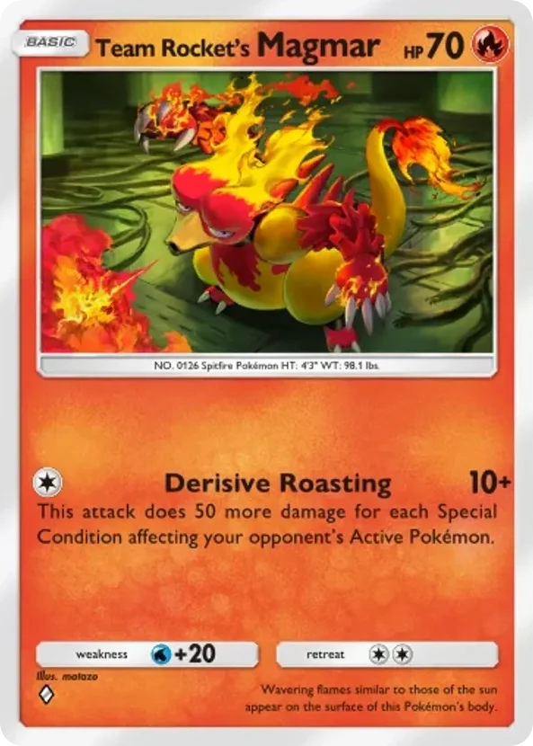Team Rocket's Magmar · Team Rocket's Ambition