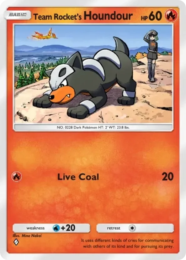 Team Rocket's Houndour · Team Rocket's Ambition