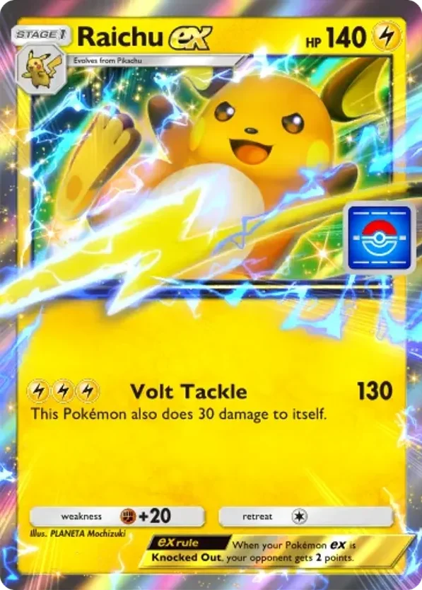 Raichu ex · Promo-A