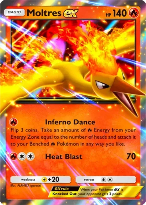 Moltres ex · Promo-A