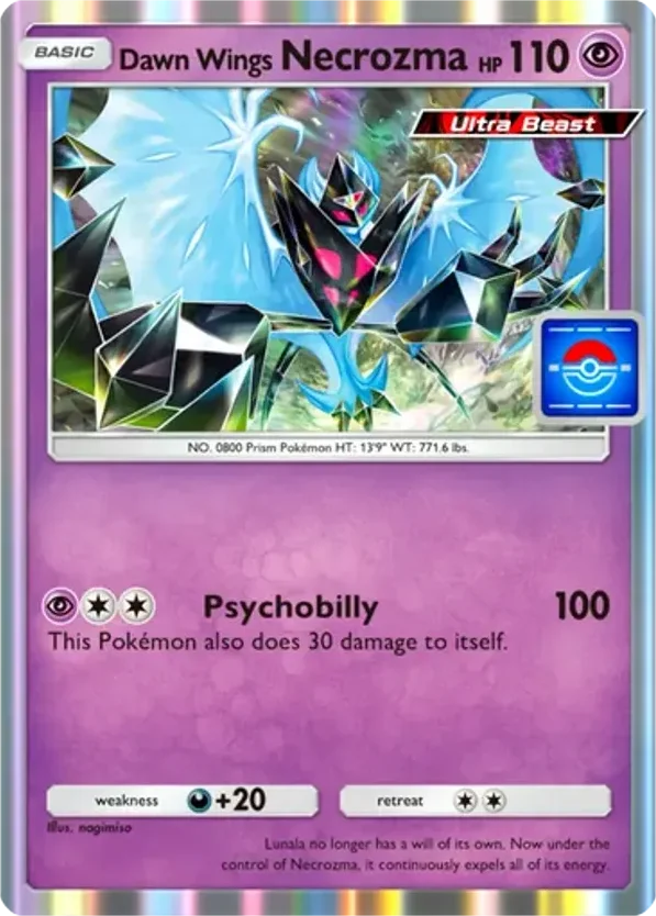 Dawn Wings Necrozma · Promo-A