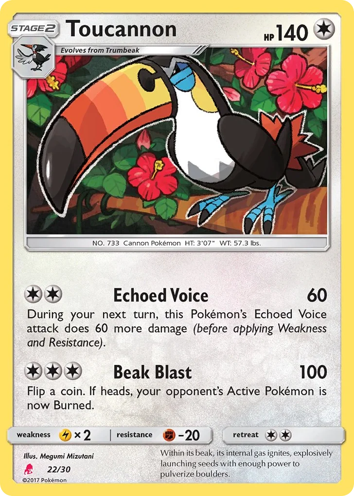 Toucannon · SM Trainer Kit Lycanroc