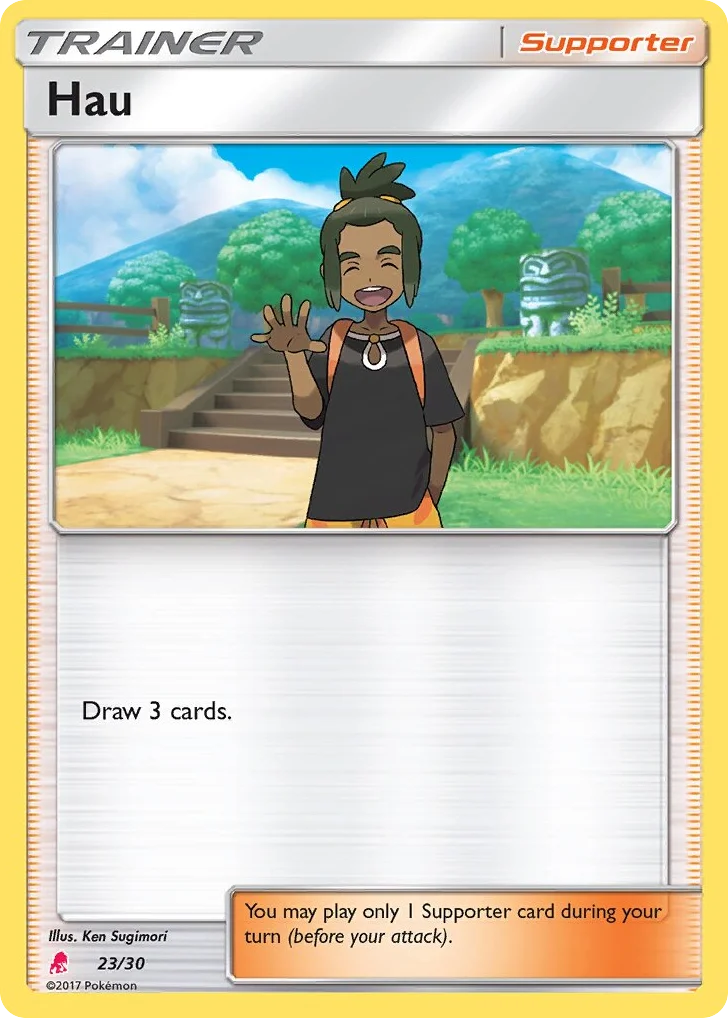 Hau · SM Trainer Kit Lycanroc