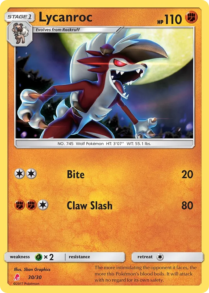 Lycanroc · SM Trainer Kit Lycanroc