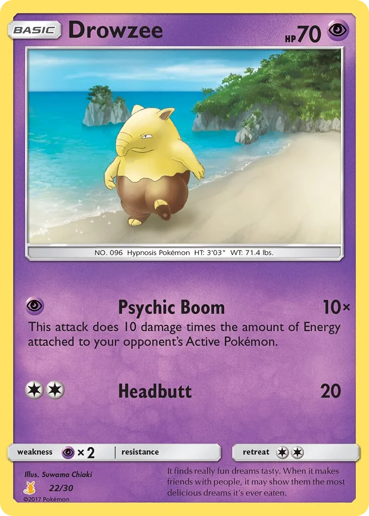 Drowzee · SM Trainer Kit Alolan Raichu