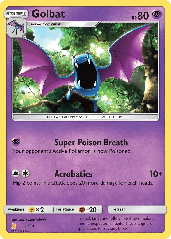 Golbat · SM Trainer Kit Alolan Raichu