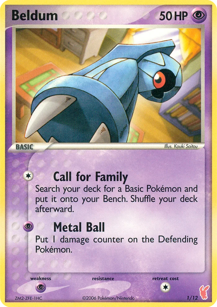 Beldum · EX Trainer Kit 2 Plusle