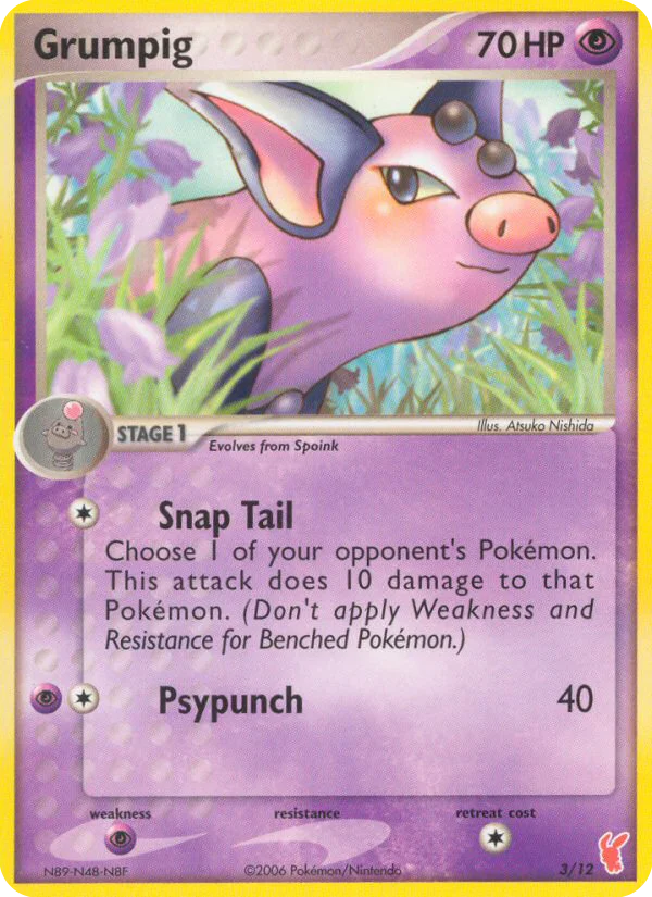 Grumpig · EX Trainer Kit 2 Plusle