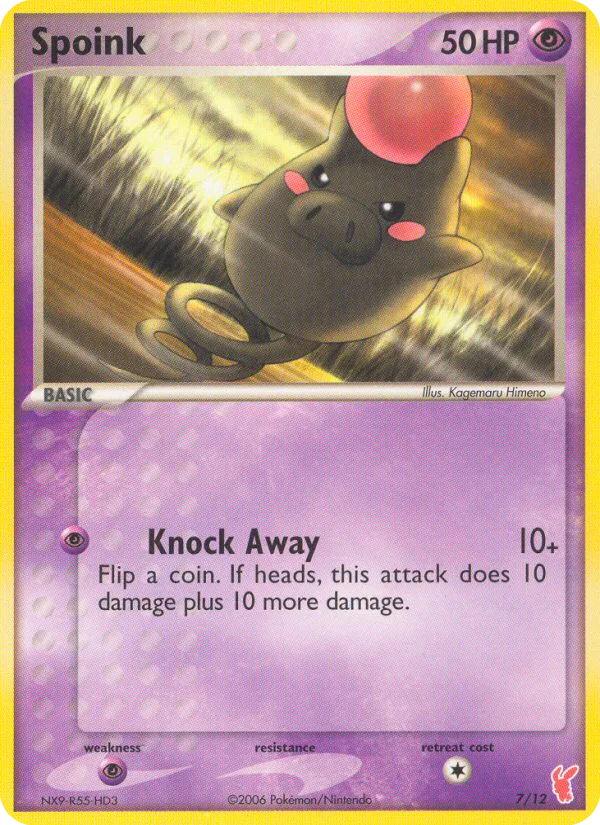 Spoink · EX Trainer Kit 2 Plusle