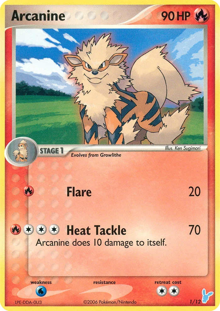 Arcanine · EX Trainer Kit 2 Minun