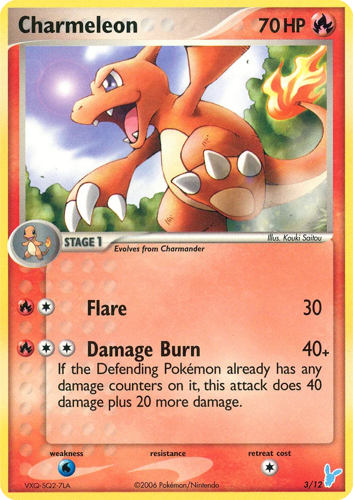 Charmeleon · EX Trainer Kit 2 Minun