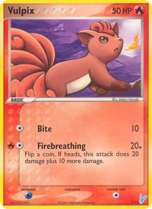 Vulpix · EX Trainer Kit 2 Minun