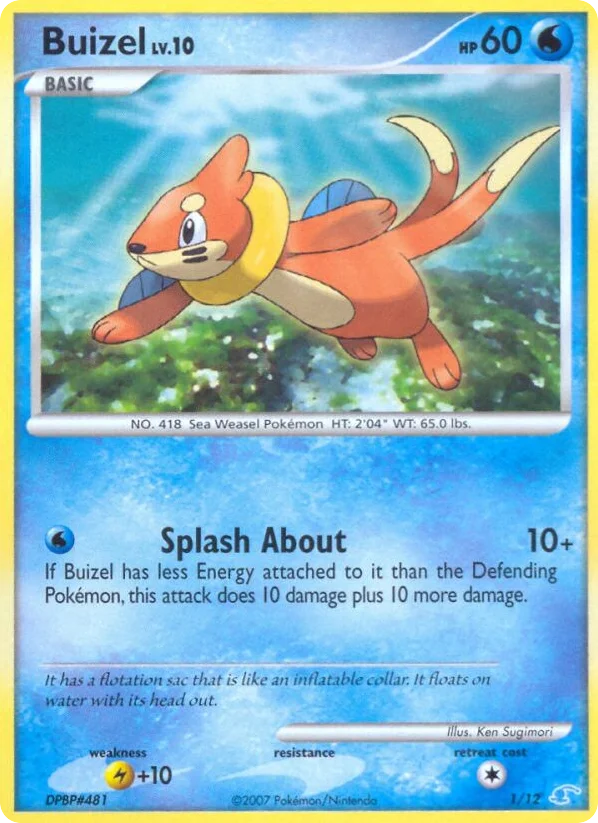 Buizel · DP Trainer Kit Manaphy