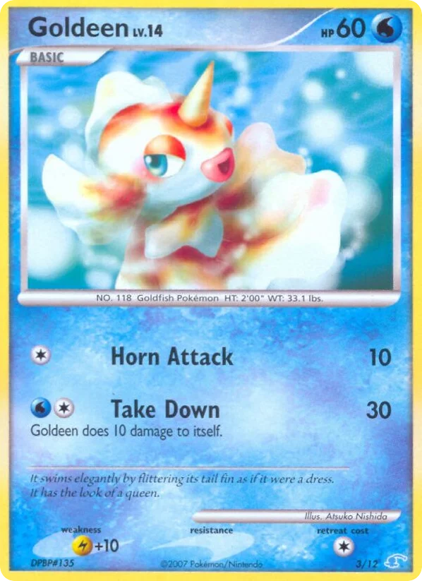 Goldeen · DP Trainer Kit Manaphy