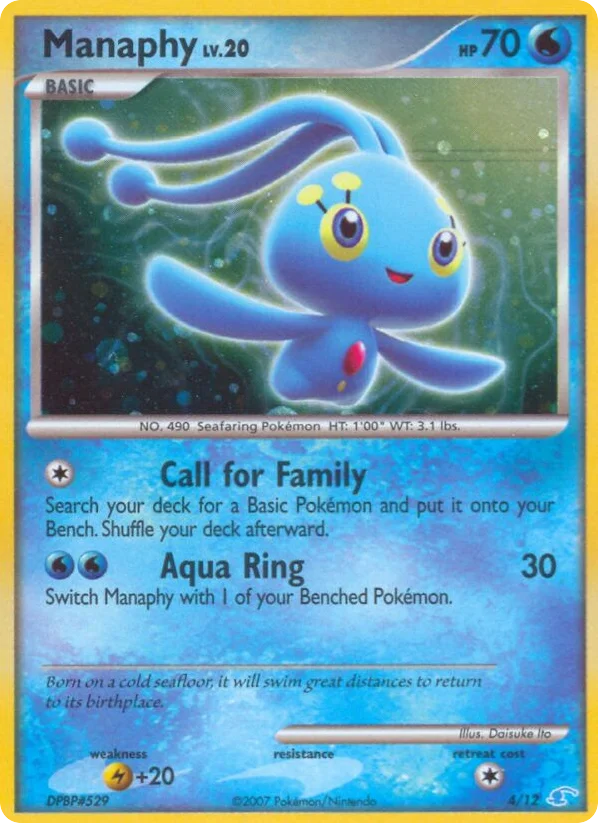 Manaphy · DP Trainer Kit Manaphy