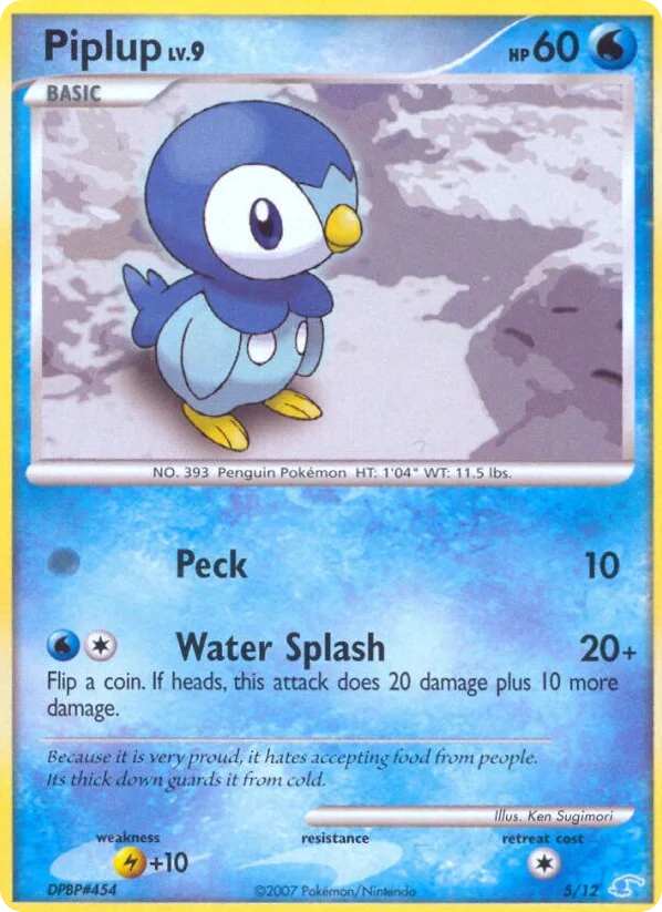 Piplup · DP Trainer Kit Manaphy