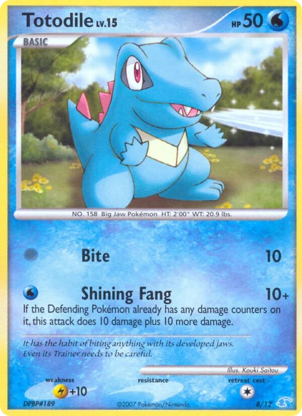 Totodile · DP Trainer Kit Manaphy