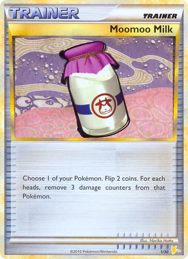 Moomoo Milk · HGSS Trainer Kit Raichu