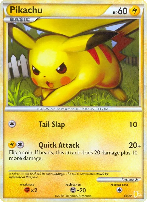 Pikachu · HGSS Trainer Kit Raichu
