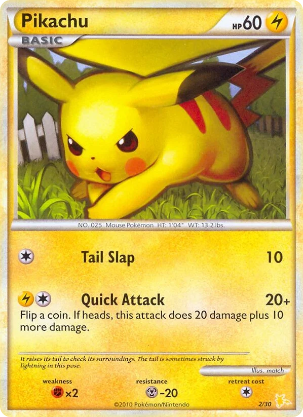 Pikachu · HGSS Trainer Kit Raichu