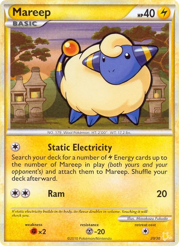 Mareep · HGSS Trainer Kit Raichu