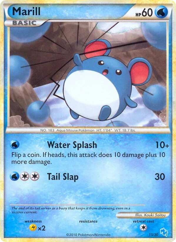 Marill · HGSS Trainer Kit Gyarados
