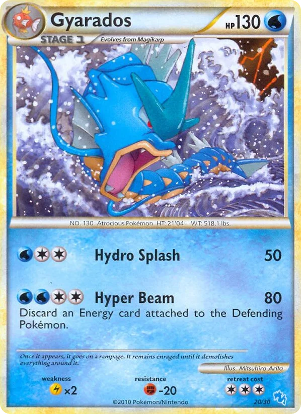 Gyarados · HGSS Trainer Kit Gyarados