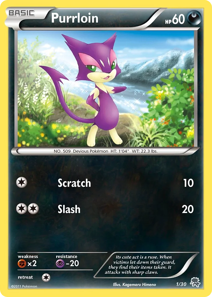 Purrloin · BW Trainer Kit Zoroark