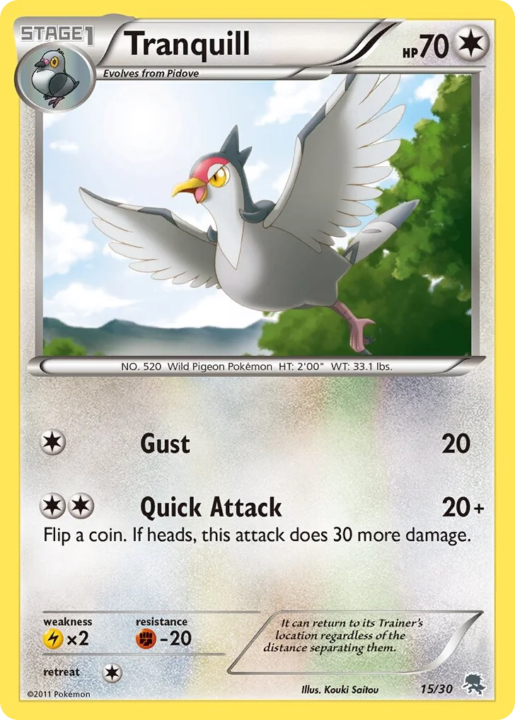 Tranquill · BW Trainer Kit Zoroark