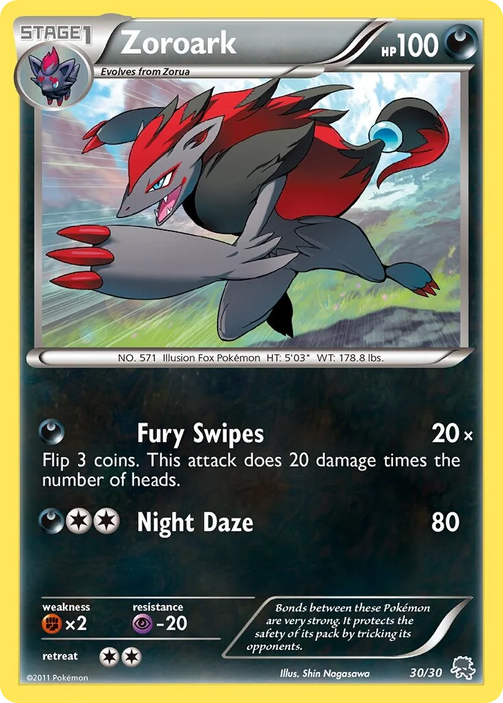 Zoroark · BW Trainer Kit Zoroark