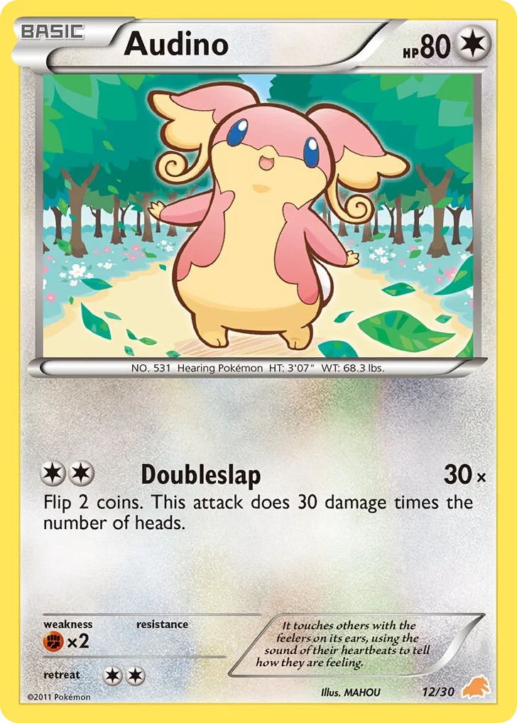 Audino · BW Trainer Kit Excadrill
